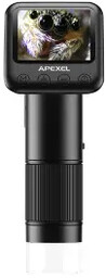 Apexel LCD APEXEL APL-MS008 Czarny Mikroskop