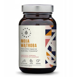 AURA HERBALS Moja Wątroba - karczoch, ostropest, 60