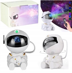 Lampka Led Projektor Rzutnik Gwiazd Nieba Astronauta