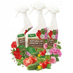 Oprysk na mszyce choroby szkodniki naturalny 2w1 Vegano