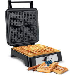 Gofrownica 4 gofry 1600W inox regulacja mocy Teesa