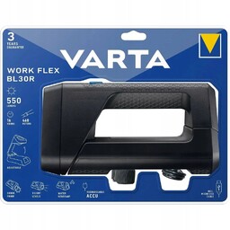 Varta latarka Led akumulatorowa Work flex BL30R 550lm