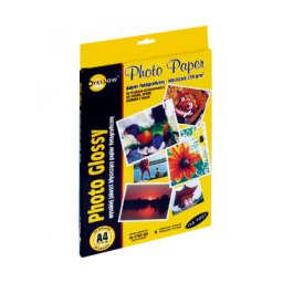 Papier foto A4 GRAND yellow one 230 glossy