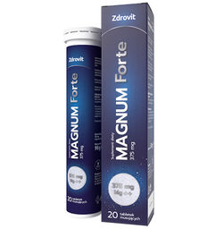 Zdrovit Magnum Forte 375 mg, 20 tabletek musujących