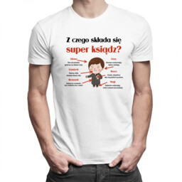 Z czego składa się super ksiądz? - męska