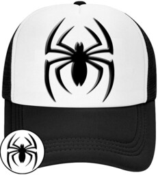 CZAPKA Z DASZKIEM SPIDERMAN DLA DZIECI NA LATO