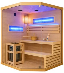 Sauna fińska 4 osobowa wysokotemperaturowa 6KW Harvia 150x150