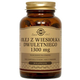 SOLGAR Olej z wiesiołka dwuletniego 1300 mg -