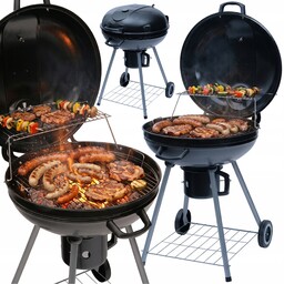 Grill Ogrodowy Węglowy Landgraf Termometr Popielnik +półki