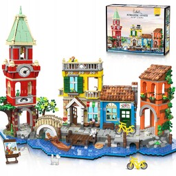 Klocki Architecture City Domek Venice Główna Ulica