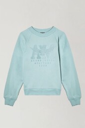 Aeronautica Militare Seledynowa bluza