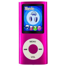 Odtwarzacz MP4 T838 32GB radio głośnik MP3 różowy