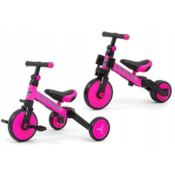 Rowerek 3w1 trójkołowy biegowy Optimus Milly Mally