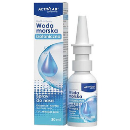ACTIVLAB Woda morska izotoniczna Spray do nosa, 30