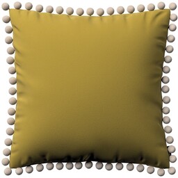 Poszewka Wera na poduszkę, oliwkowy zielony, 45 x