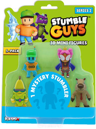 Stumble Guys 5 mini figurek w opakowaniu