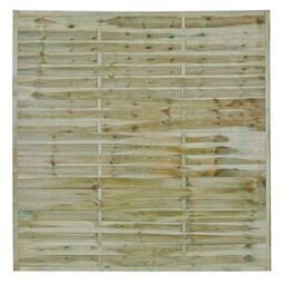 Płot lamelowy 180 x 180 cm sosna
