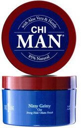 CHI Man Nitty Gritty, matowa glinka do włosów,