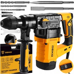 Młot Udarowy Młotowiertarka Udar Sds+ 1600W 6J Walizka
