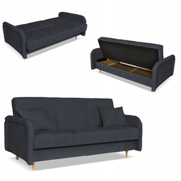 Kanapa sofa Merivo rozkładana wersalka f spania pojemnik