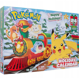 POKEMON KALENDARZ ADWENTOWY HAPPY HOLIDAYS 2024 58 el.