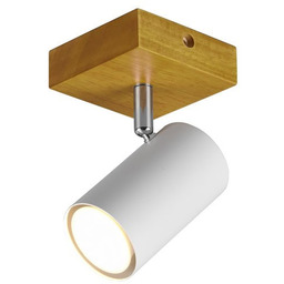 Kinkiet nowoczesny drewno metal 1xGU10 MARLEY 812400131 -