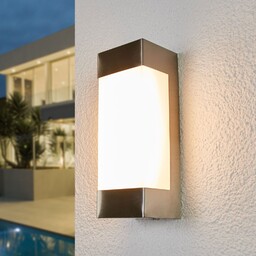 Zewnętrzna Lampa Lindby, Severina, metaliczny, metal, nowoczesny
