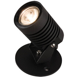 Słupek reflektorek zewnętrzny SPIKE LED czarny 11,3cm 9101