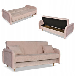 Kanapa sofa Merivo rozkładana wersalka f spania pojemnik