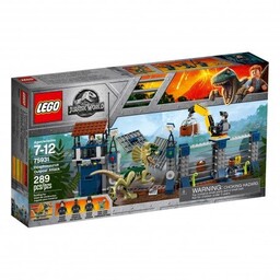 LEGO Jurassic World, klocki Atak dilofozaura na posterunek,
