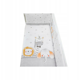 Kołdra 100x135 poszwa i ochraniacz do łóżeczka 60x180