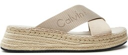 Espadryle Calvin Klein Jeans Sporty Wedge Rope Sandal