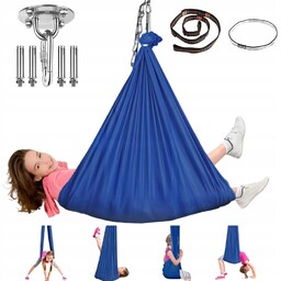 Huśtawka Dla Dzieci Sensoryczna Hamak Chusta Szarfa Akrobatyczna