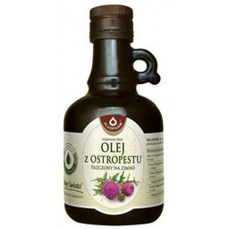 Olej z ostropestu tłoczony na zimno OLEOFARM -