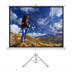 Duży Ekran Projekcyjny Na Statywie 84'' 170x127cm