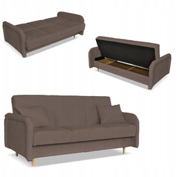 Kanapa sofa Merivo rozkładana wersalka f spania pojemnik