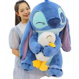 OGROMNA MASKOTKA PRZYTULANKA STICH Z KACZUSZKĄ HIT INTERNETU