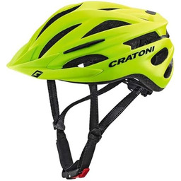 Cratoni Pacer+ kask rowerowy, limonkowy matowy, L-XL