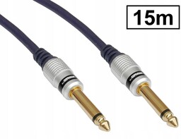 Kabel Jack 6.3/2P Ts mono wtyk-wtyk Vitalco 15m