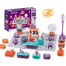 53SZT Zestaw edukacyjny Mały elektronik Z 150+ Eksperymenty