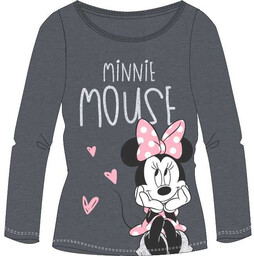 Bluzka dla dziewczynki Myszki Minnie Szara