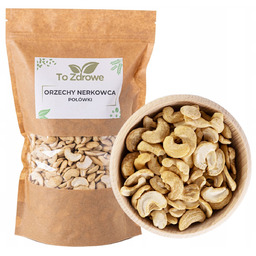 ORZECHY NERKOWCA 1kg połówki naturalne nerkowce jakość To