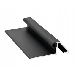 Próg aluminiowy do drzwi Dierre czarny S1