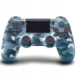 Pad Dualshock 4 V2 Blue Niebieski Nowy Kamuflaż