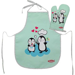 Heless 223 - Rękawica do piekarnika i fartuch