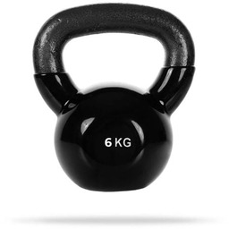 GymBeam Kettlebell Czarny 6 kg