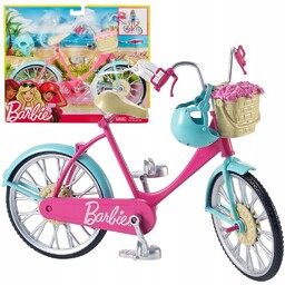 Mattel rower dla lalki Barbie akcesoria 3+ rowerek