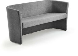 Sofa CLOSE, 3-osobowa, tkanina, ciemnoszary