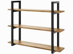 Półka wisząca na książki LOFT MEDIUM D3 60-160cm