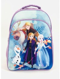 Plecak szkolny Frozen Anna i Elsa fioletowy